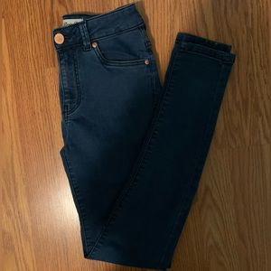 Skinny Blue Jeans